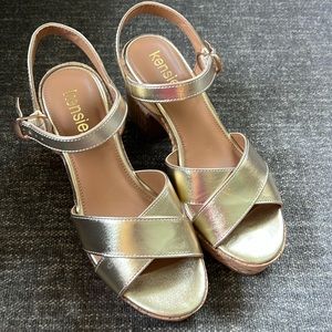 Carsyn bloc heel cork platform sandal